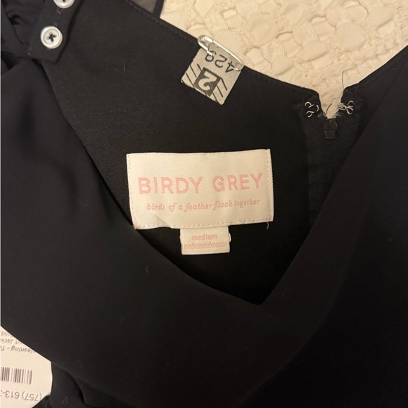 Birdy Grey Devin Convertible Dress in Black Chiffon - Picture 5 of 6